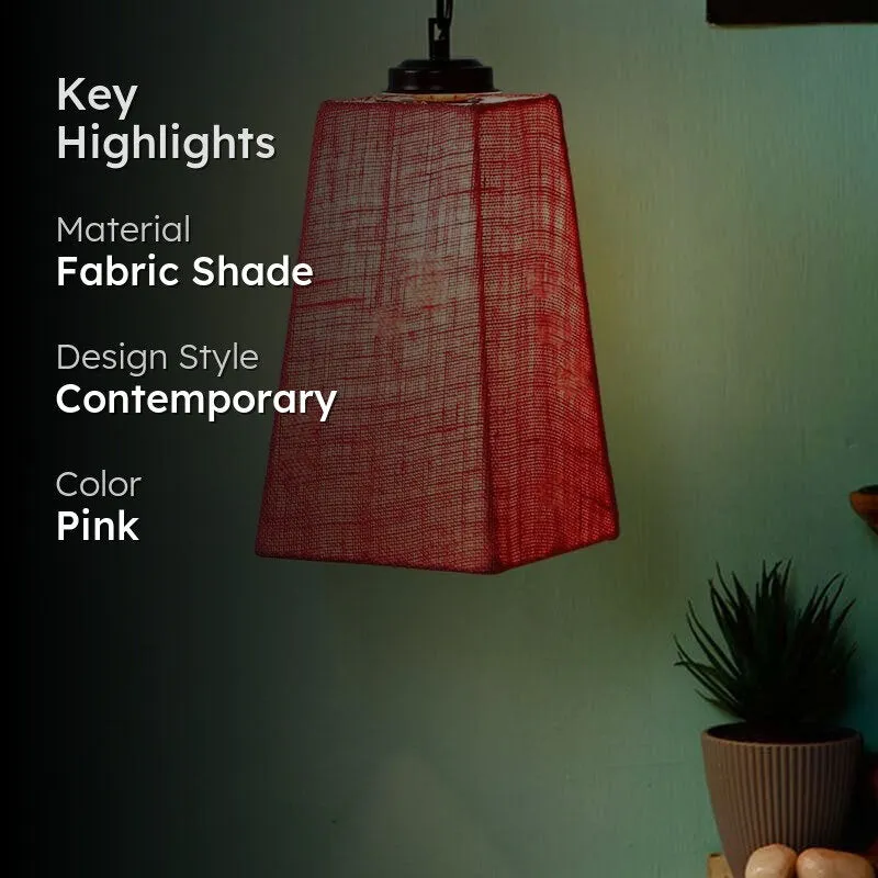 Hazy Dazy Fabric Ceiling Lamp media 2