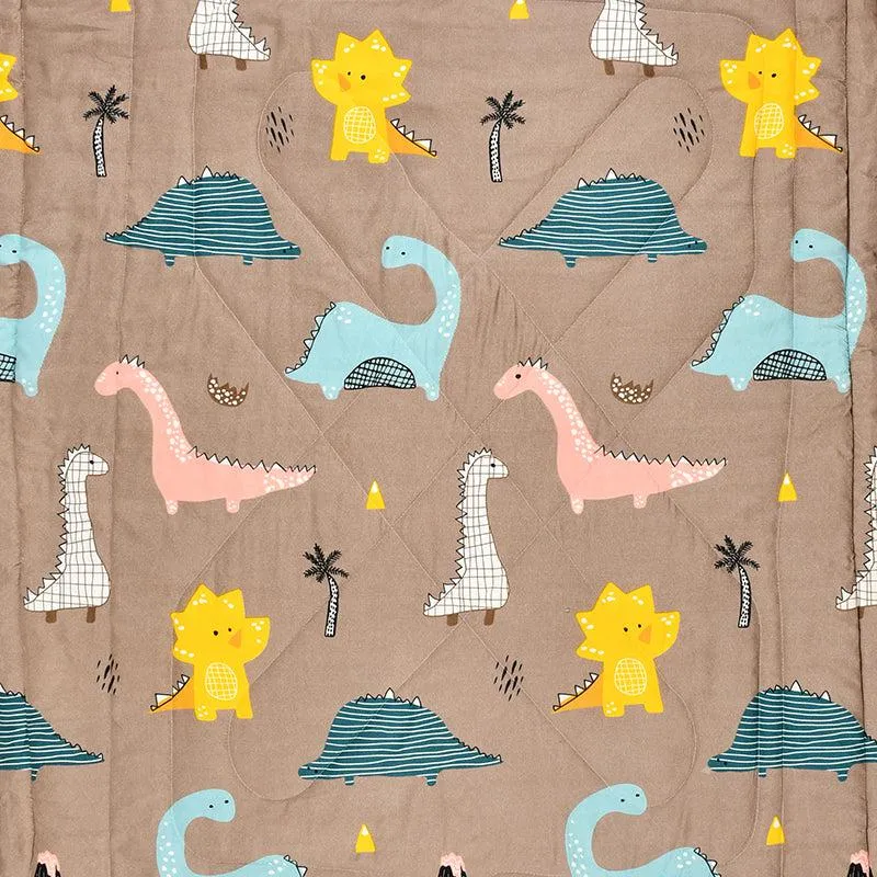 Tiny Dino Microfiber Kids Comforter - 150 GSM media 3