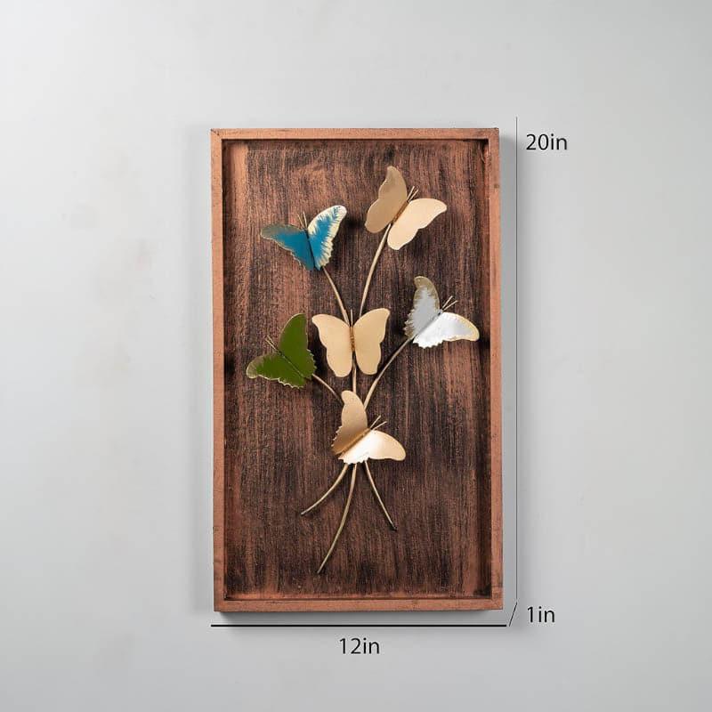 Butterfly Branch Metal Wall Accent media 4