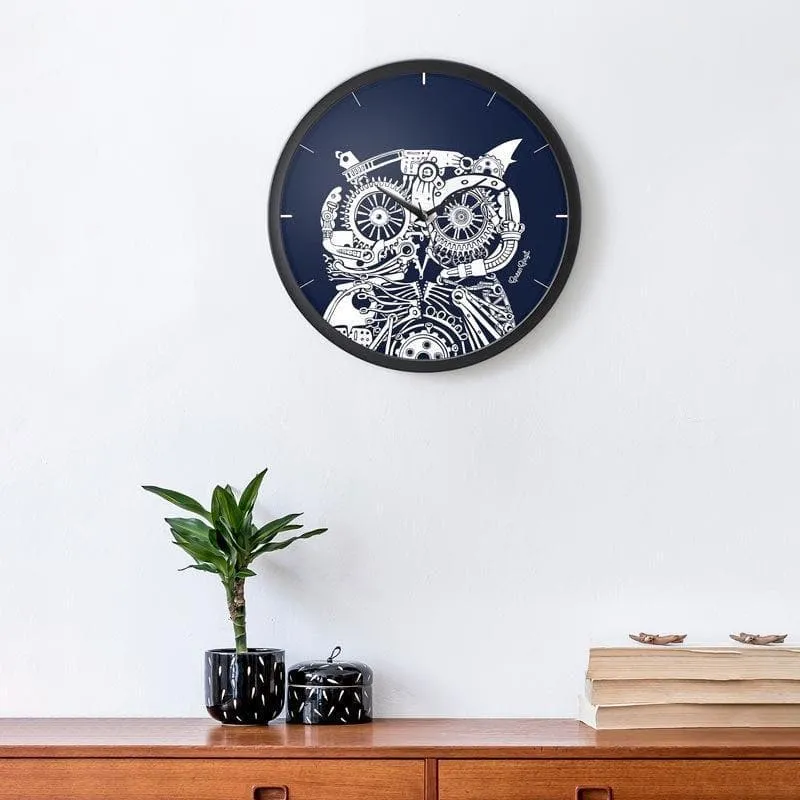 New Era Owl Wall Clock media 1