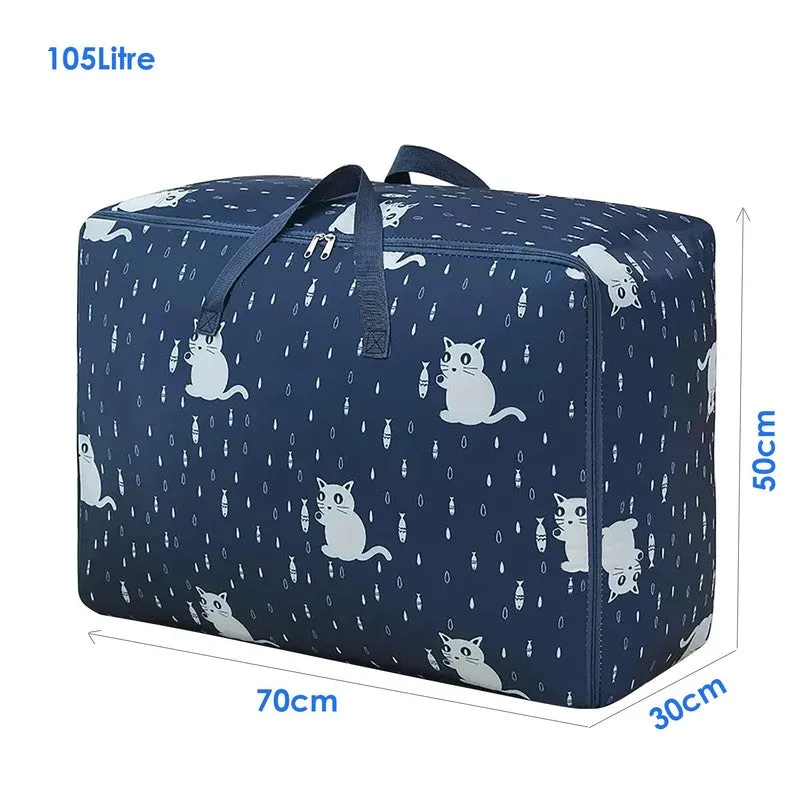 Cylora Fabric Cloth Organiser - Blue media 7