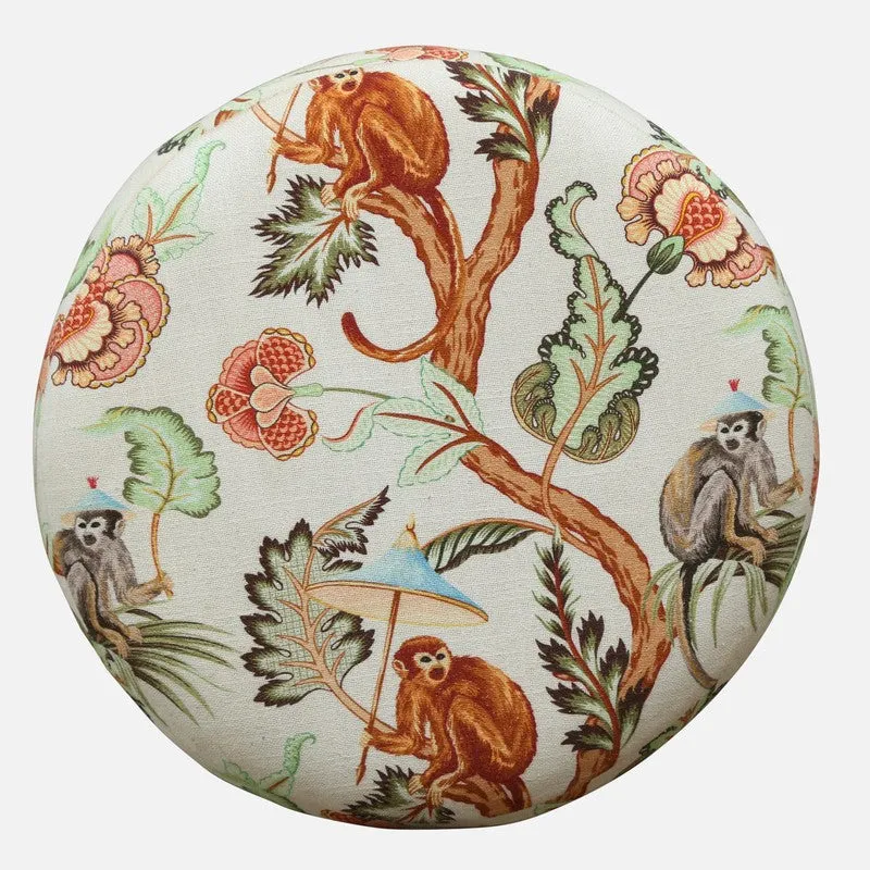 CozyCorner Sheesham Wood Ottomans & Pouffe -Multicolor media 5