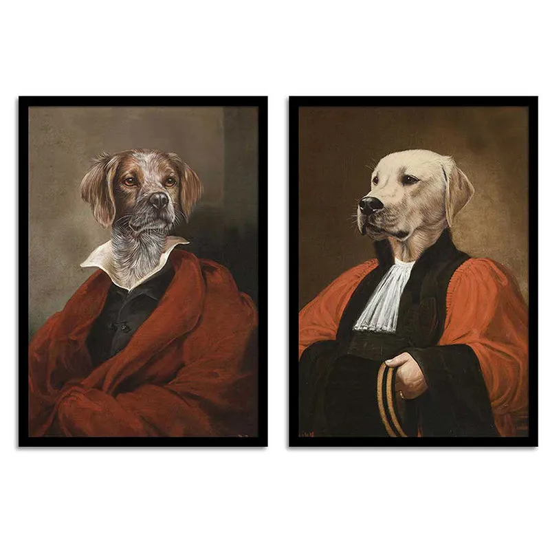 Regal Dogs Wall Art - Set Of Two media 5