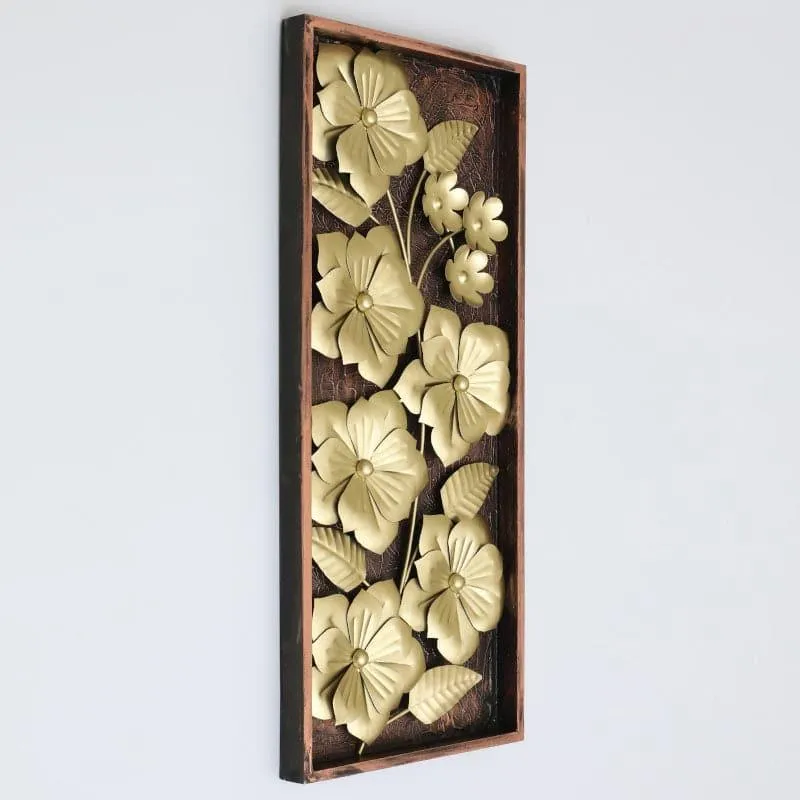 Blooma Floral Metal Wall Accent media 3