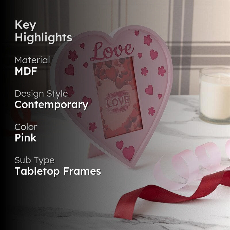 Lovely Luxe Photo Frame - Pink media 2