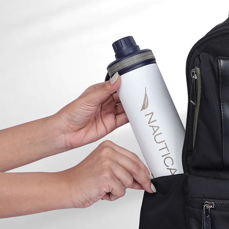 Nautica Skirnir Insulated Stainless Steel Thermos (White) - 500 mL media 6