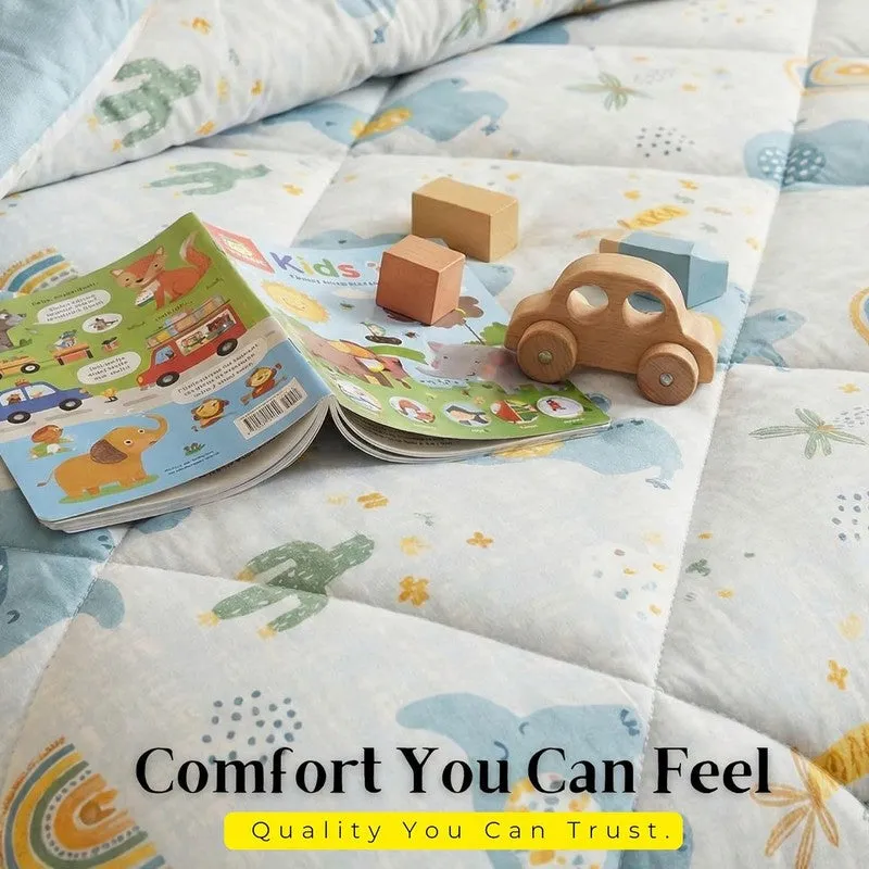 Jungle Joy Microfiber Kids Comforters - 150 GSM media 5