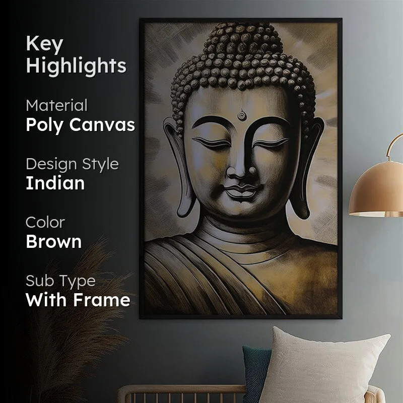 Eternal Enigma Wall Painting With Frame media 2