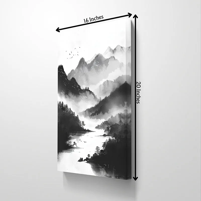 Life Of A River Wall Painting media 5
