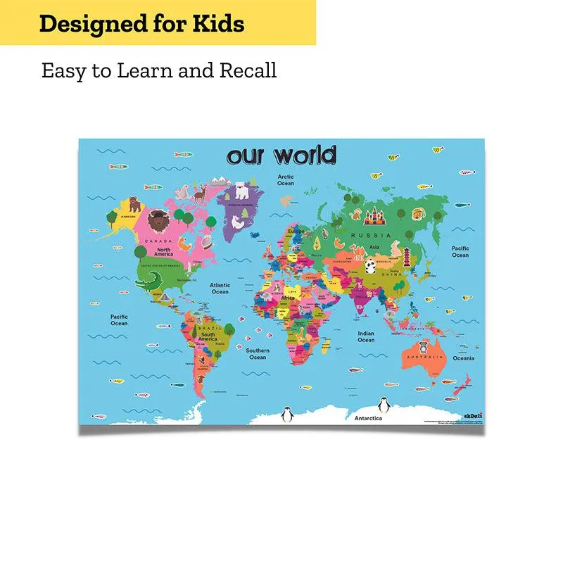 World Map Wall Poster media 6