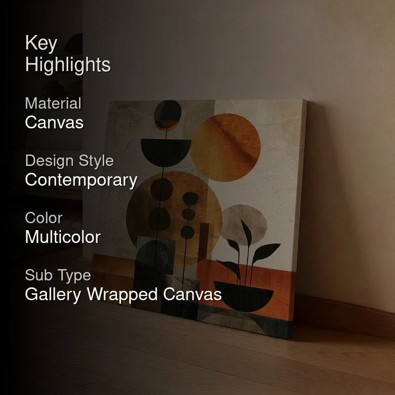 Mystic Geometry Canvas Wall Art media 2