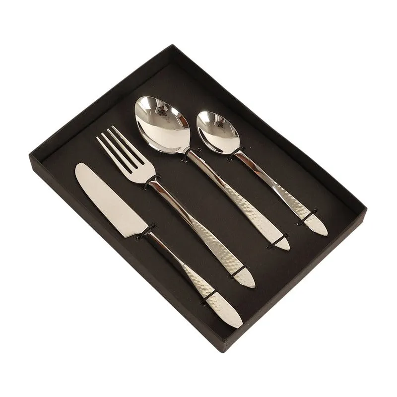 DUNE HAMMERED Cutlery set  - Four Piece Set media 8
