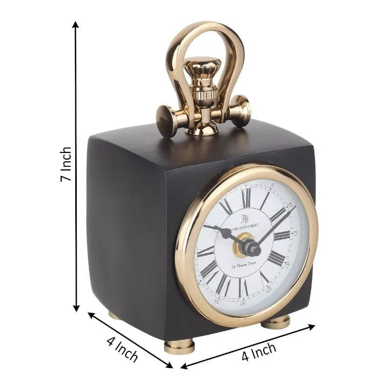 Callo Cube Table Clock - Black media 5