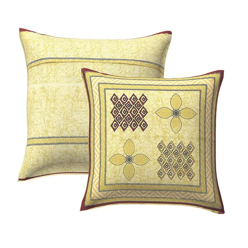 Jonaki Printed Diwan Set (Ivory) - Six Piece Set media 4