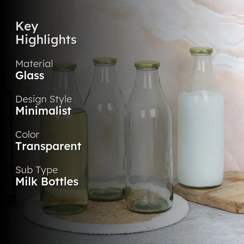 Jesiba Milk Bottle (1000 mL Each) - Set Of Four media 2
