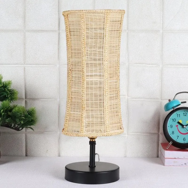 Mini Rattan Table Tamp - Beige,Black media 4