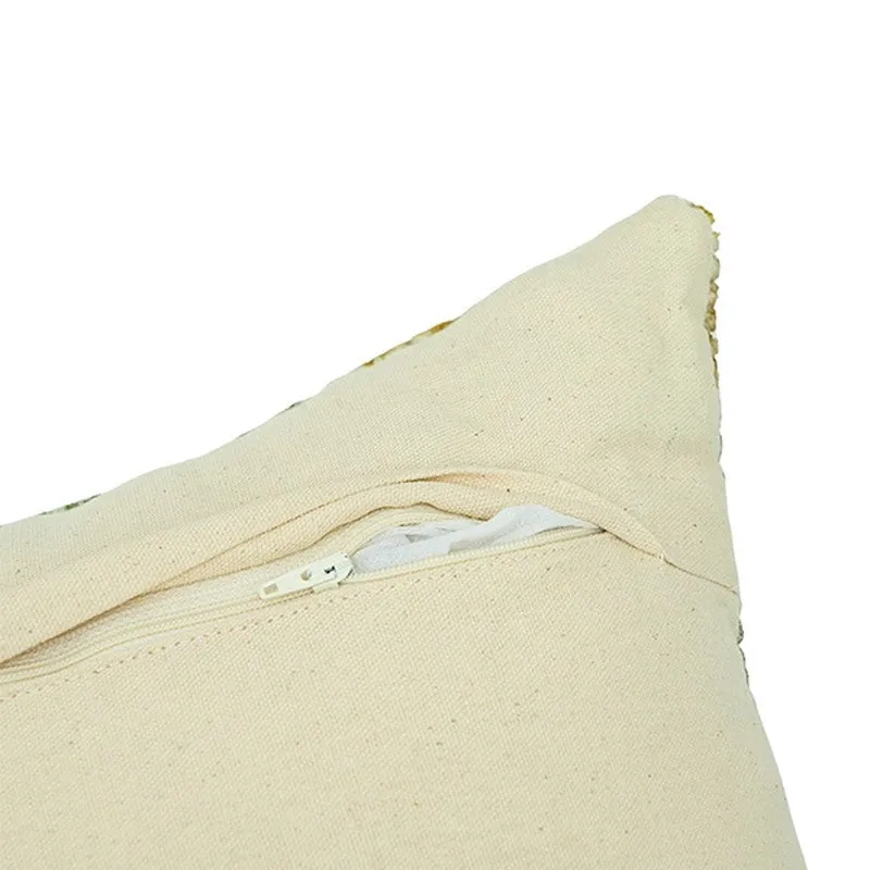 PetalPrism Cushion Cover - Green, Yellow media 4