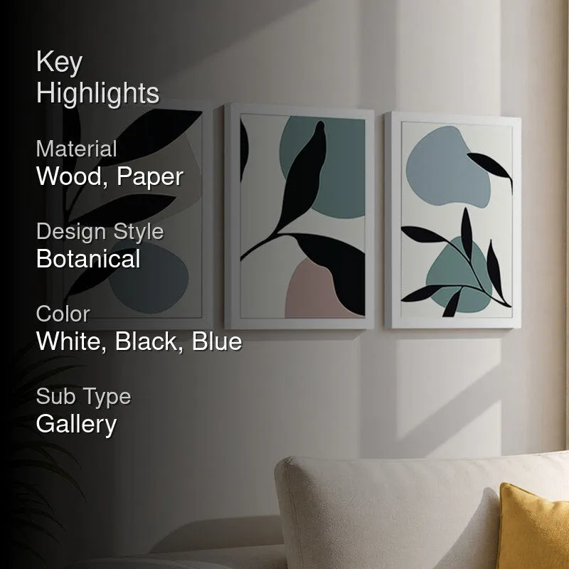 Surreal Leaphony Botanical Wall Art - Set Of Three media 2