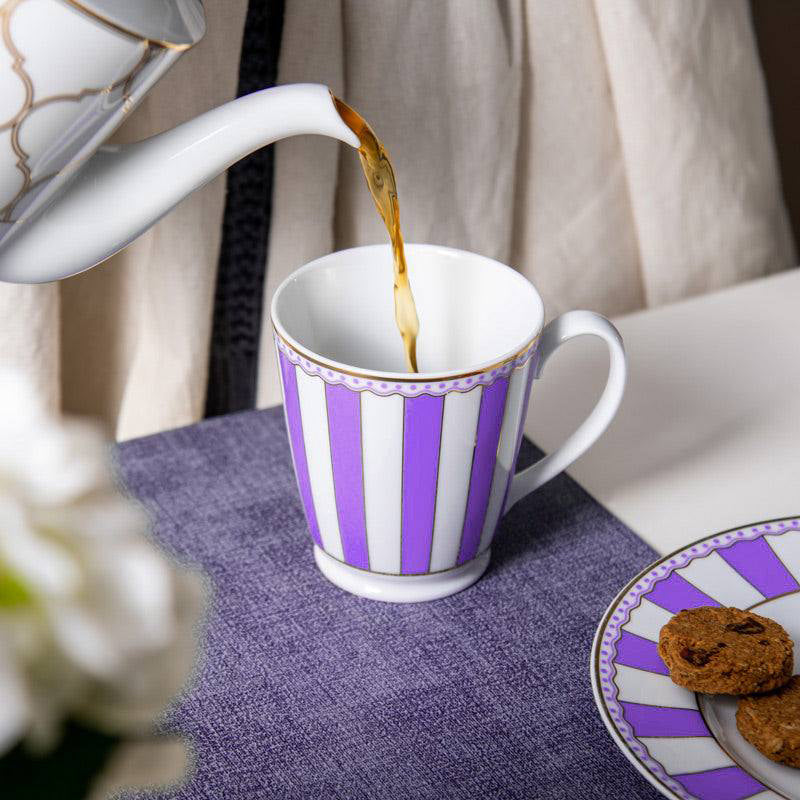 Noritake Porcelain Coffee Mug (Lavender) - 300 mL media 4