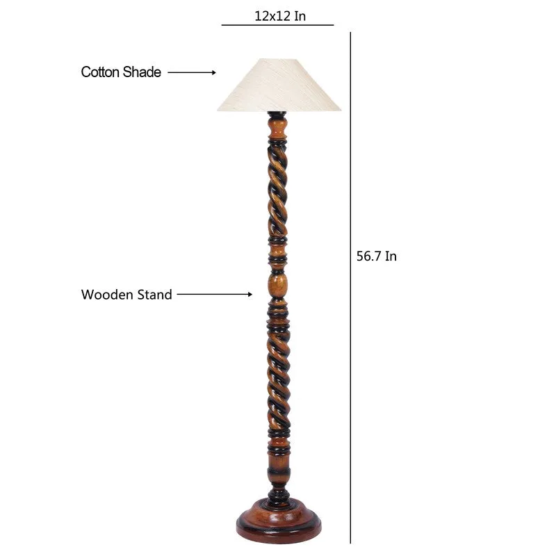 Majestic Aura Floor Lamp (White) media 8