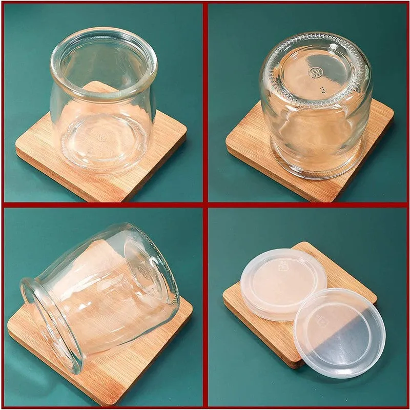 Crystal Store Glass Jar (100 mL Each) - Set Of Six media 8