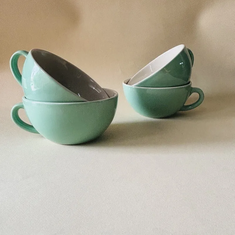 Zen Ceramic Coffee Mug (320 mL Each) - Set Of Four media 7