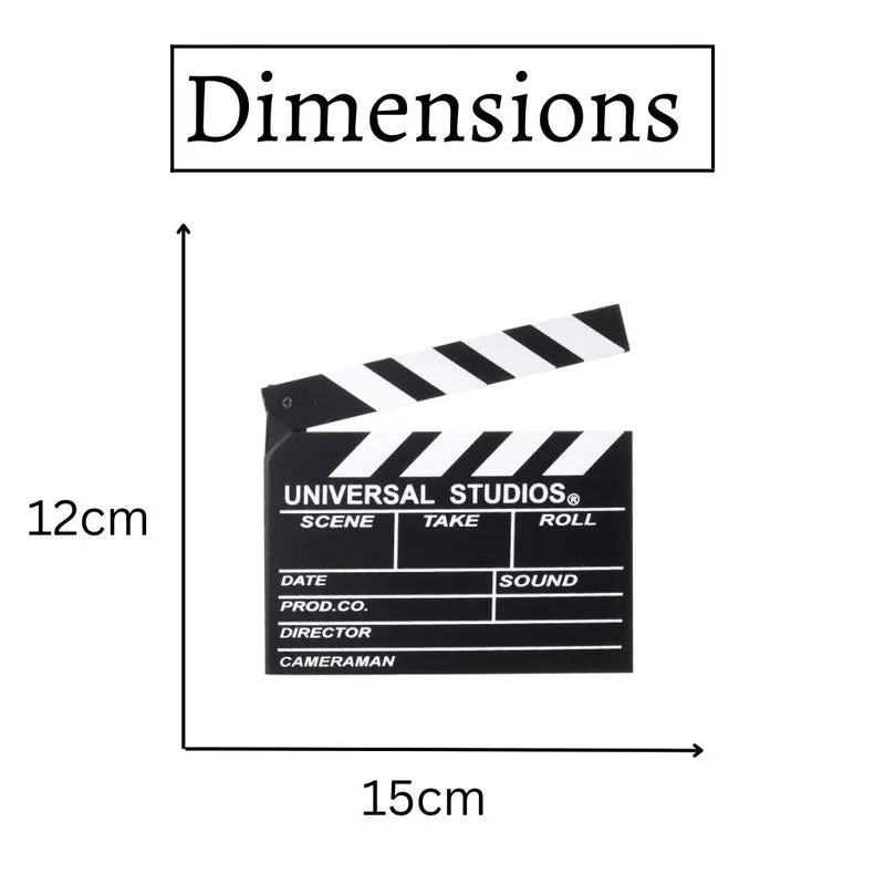 Director'S Board Wooden Showpiece - Black media 5