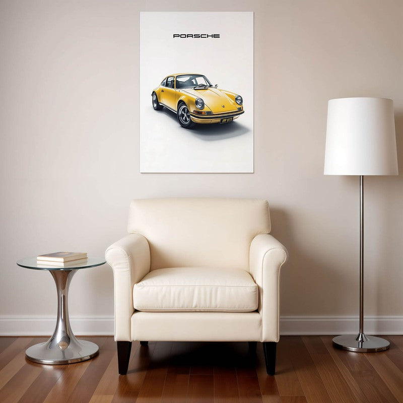 Porsche Radiance Wall Poster