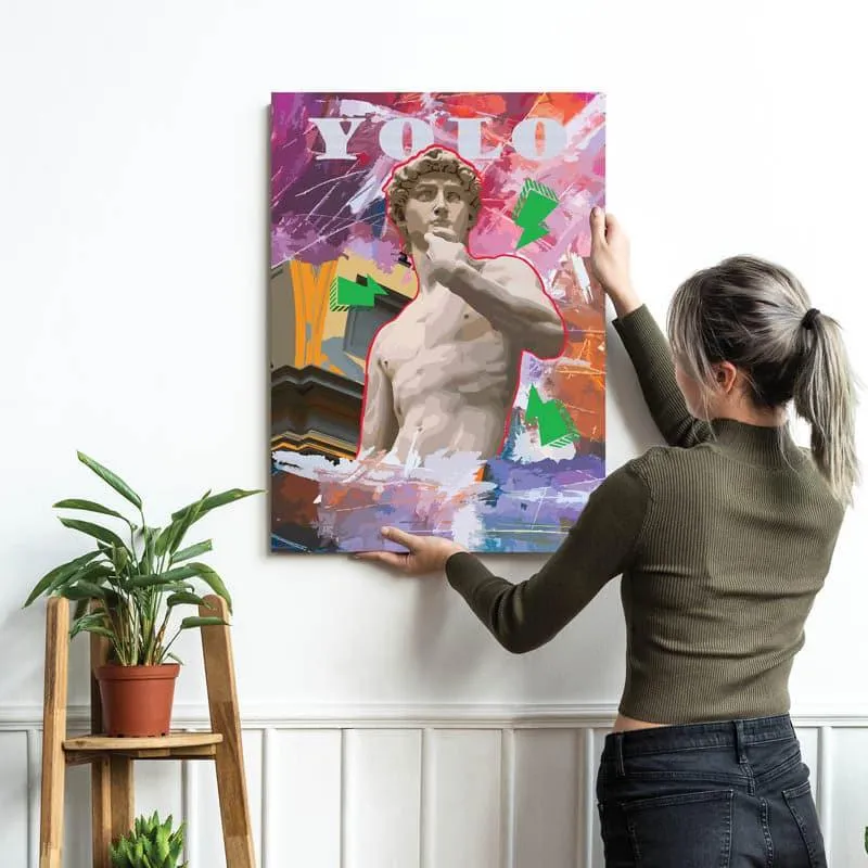 Yolo Romo Glam Canvas Wall Painting media 3