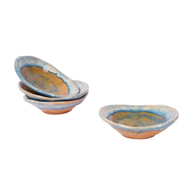 Raveena Ceramic Serving Bowl (120 ML) - Set of Four media 5