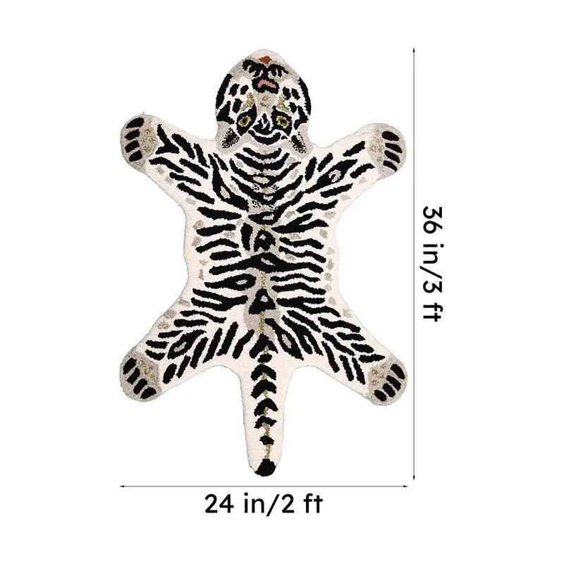 Mini Tiger Cotton Carpet media 7