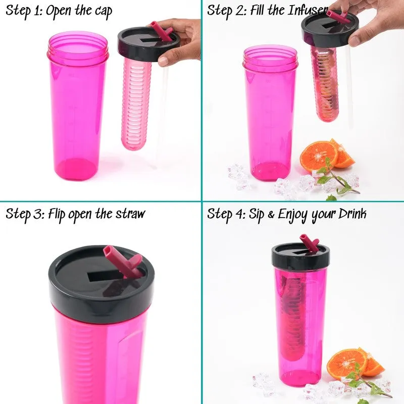HydroSip Smart Sipper Water Bottle - 700 mL media 5