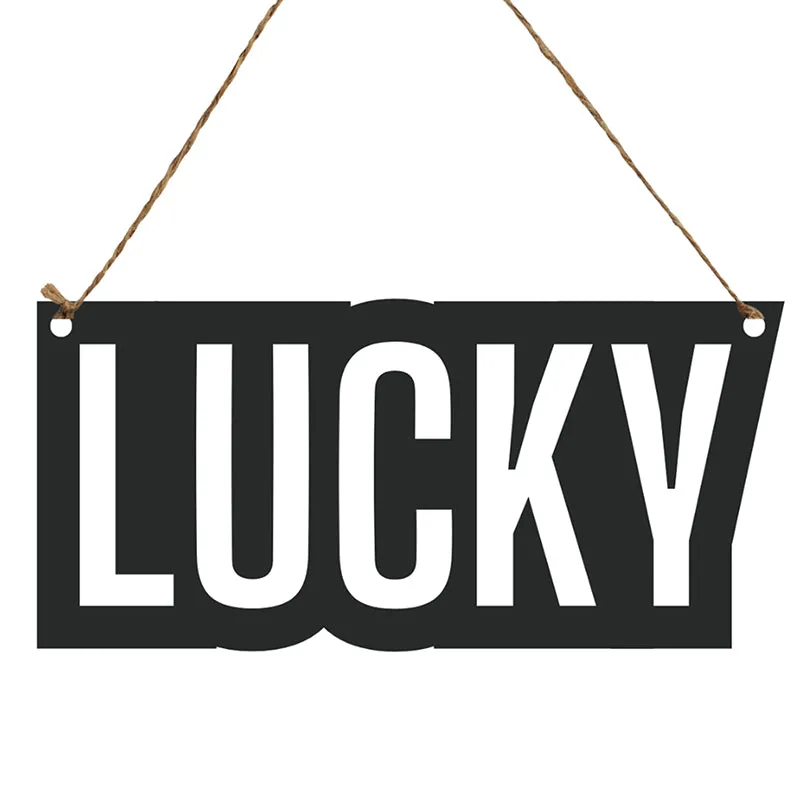 Lucky Mild Steel Wall Accent media 3