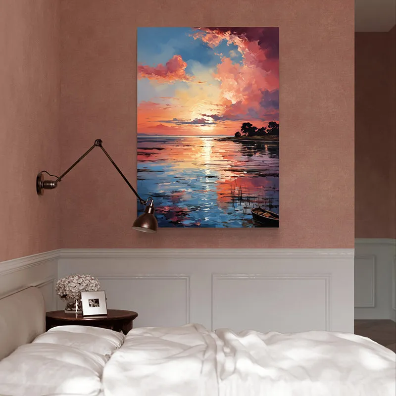 Majestic Sunsets Wall Painting media 3
