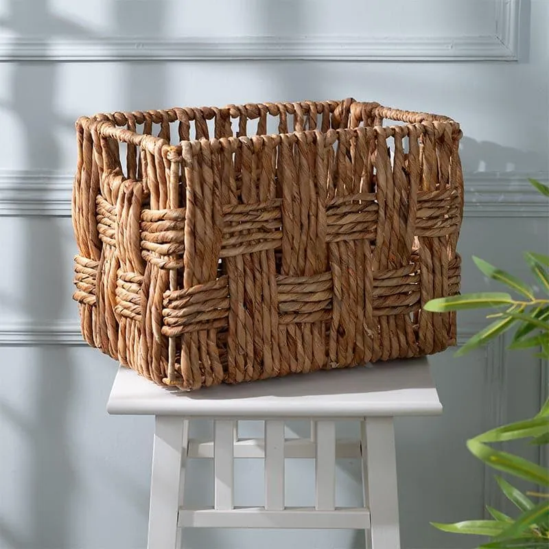 Dovela Natural Fiber Storage Basket media 1