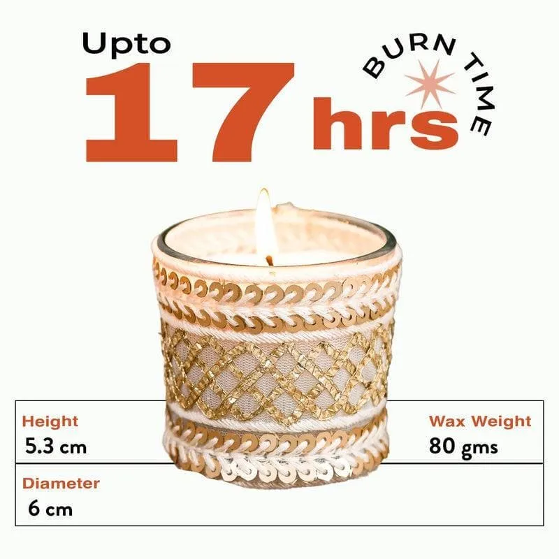 Inaayat - Set of 4 Scented Votive Candles media 6