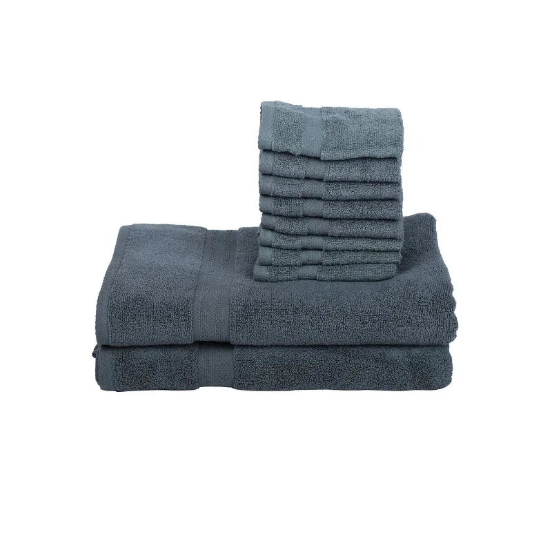 Miorah Towel Combo (Grey) - Set Of Ten media 4