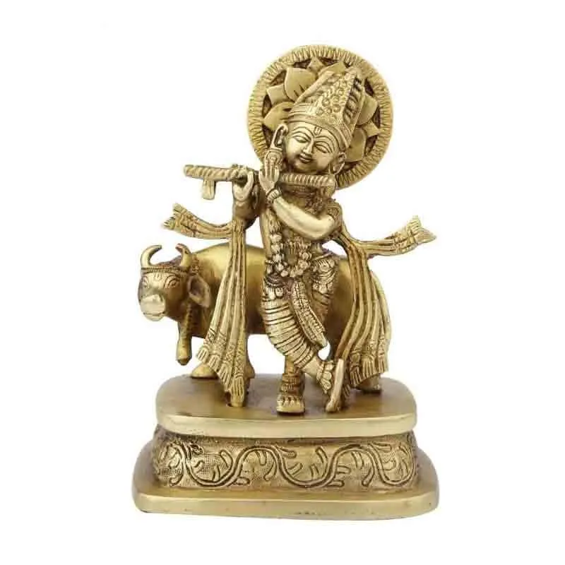 Krishna Kamdhenu Idol media 1