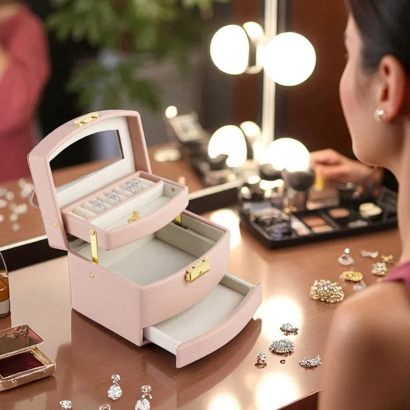 VelourCharm Faux Leather Jewel Box media 4