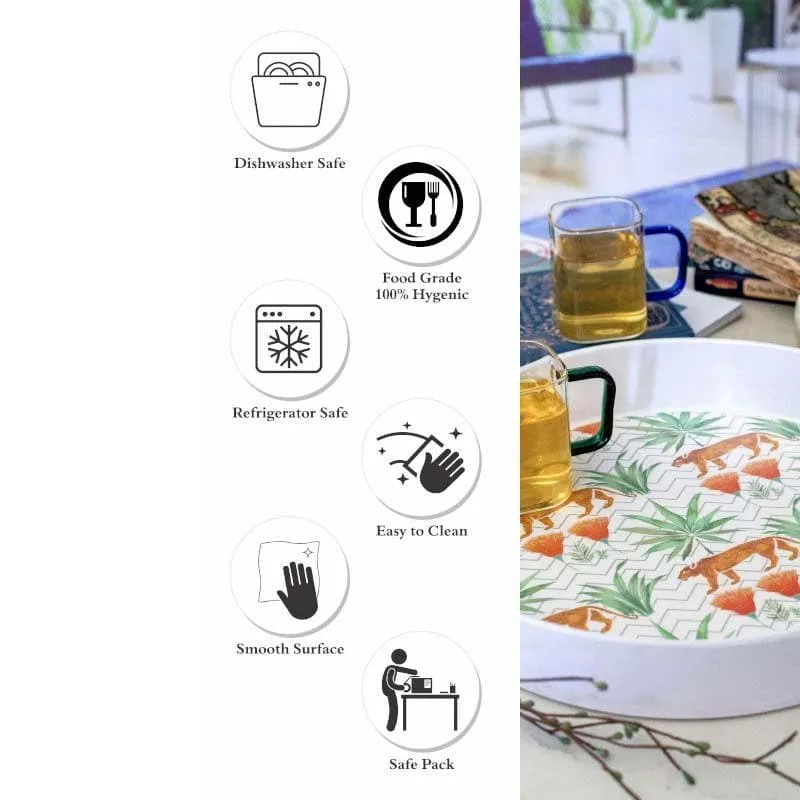 Saabya Round Serving Tray media 5