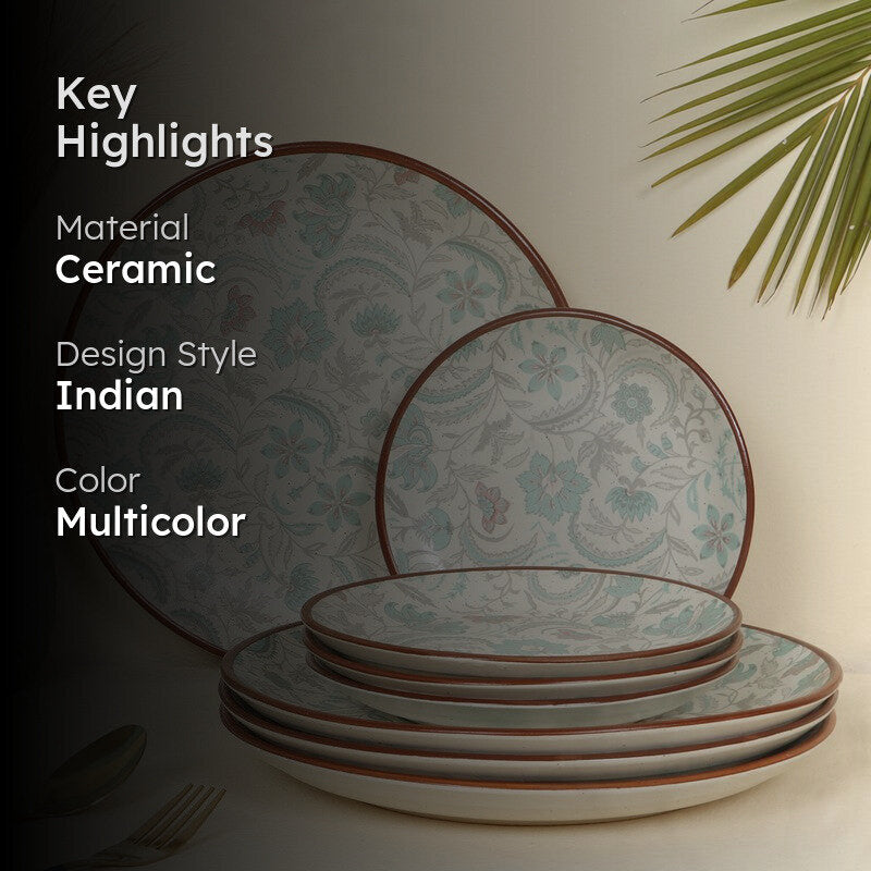 Aurelume Heritage Dinner Plate  - Set of Eight media 2
