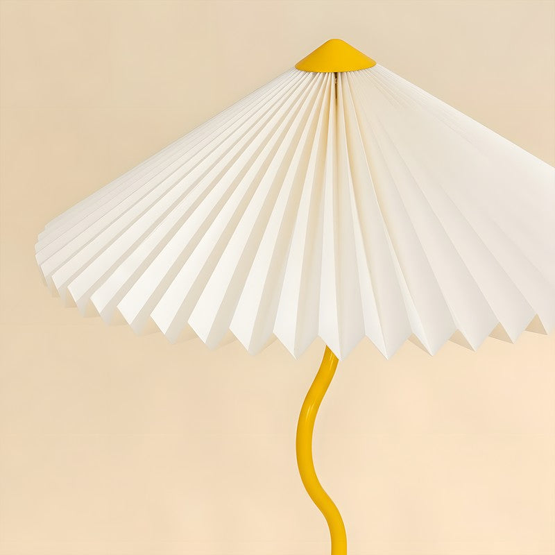 Fig Living Wavy Floor Lamp- Canary Yellow media 8