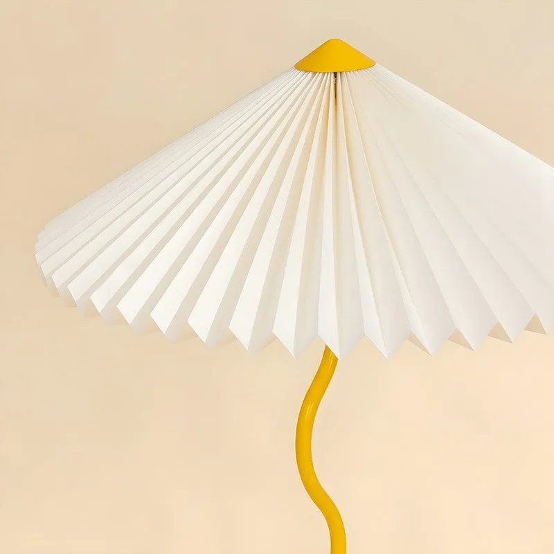 Fig Living Wavy Floor Lamp- Canary Yellow media 8