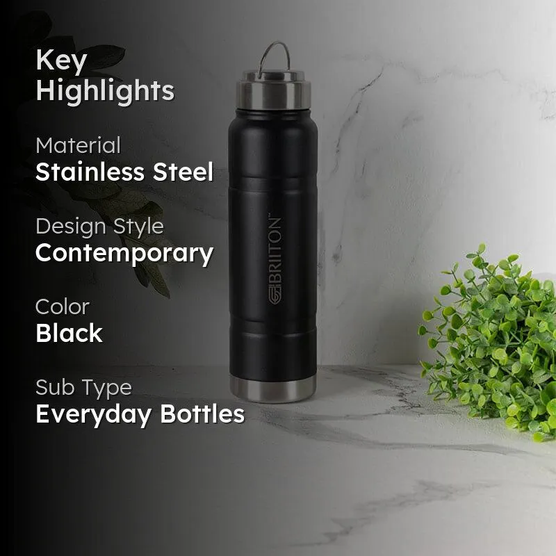 Velno Water Bottle (Black) - 750 mL media 2