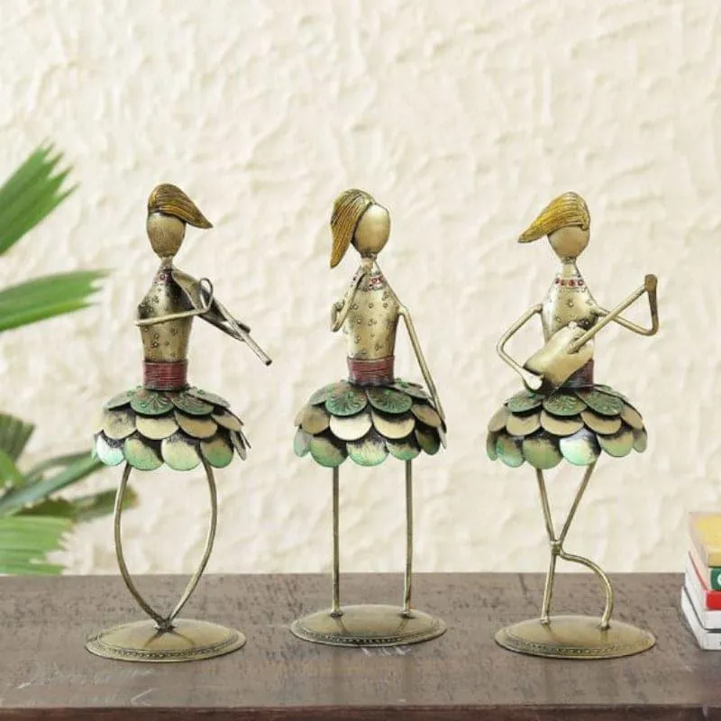 Tribal Concert Showpiece - Set Of Three media 1