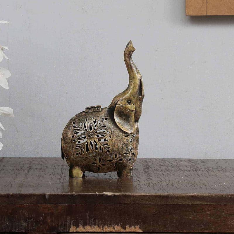 Elephant Fantasy Tealight Candle Holder