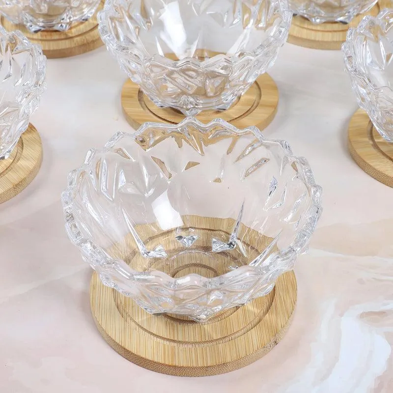Drystan Glass Dessert Bowl (200 ML) - Set Of Six media 7