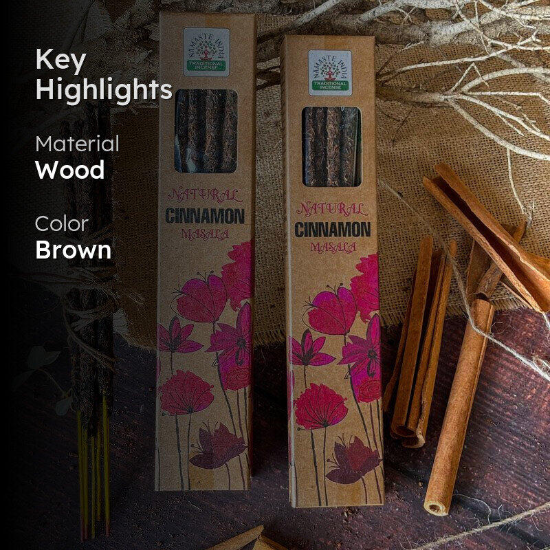 Sugandha Cinnamon Smudge Incense Sticks - Pack Of Two media 2