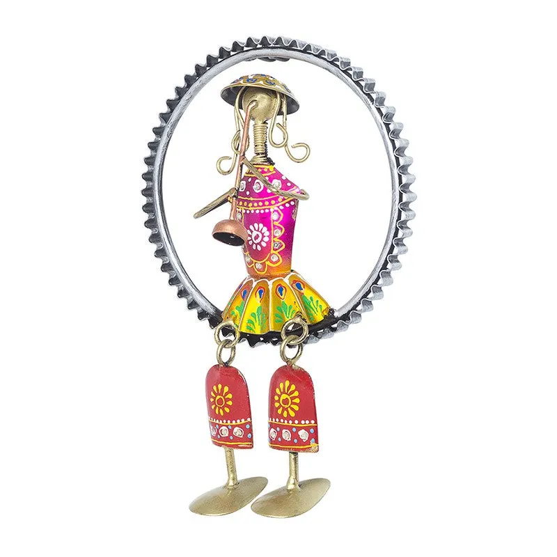Dolly Swing Handcrafted Metal Wall Accent media 4