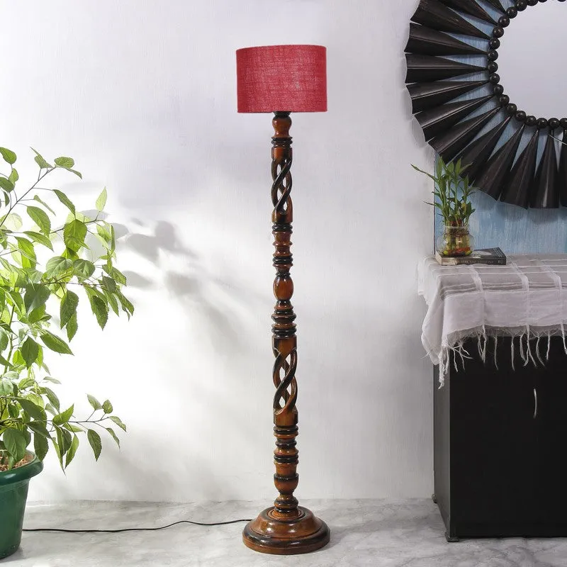 SlateRay Floor Lamp (Maroon) media 3